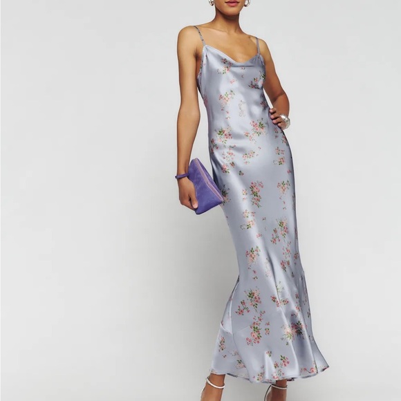 Reformation Dresses & Skirts - Reformation Parma Silk Dress in Melba, size XS